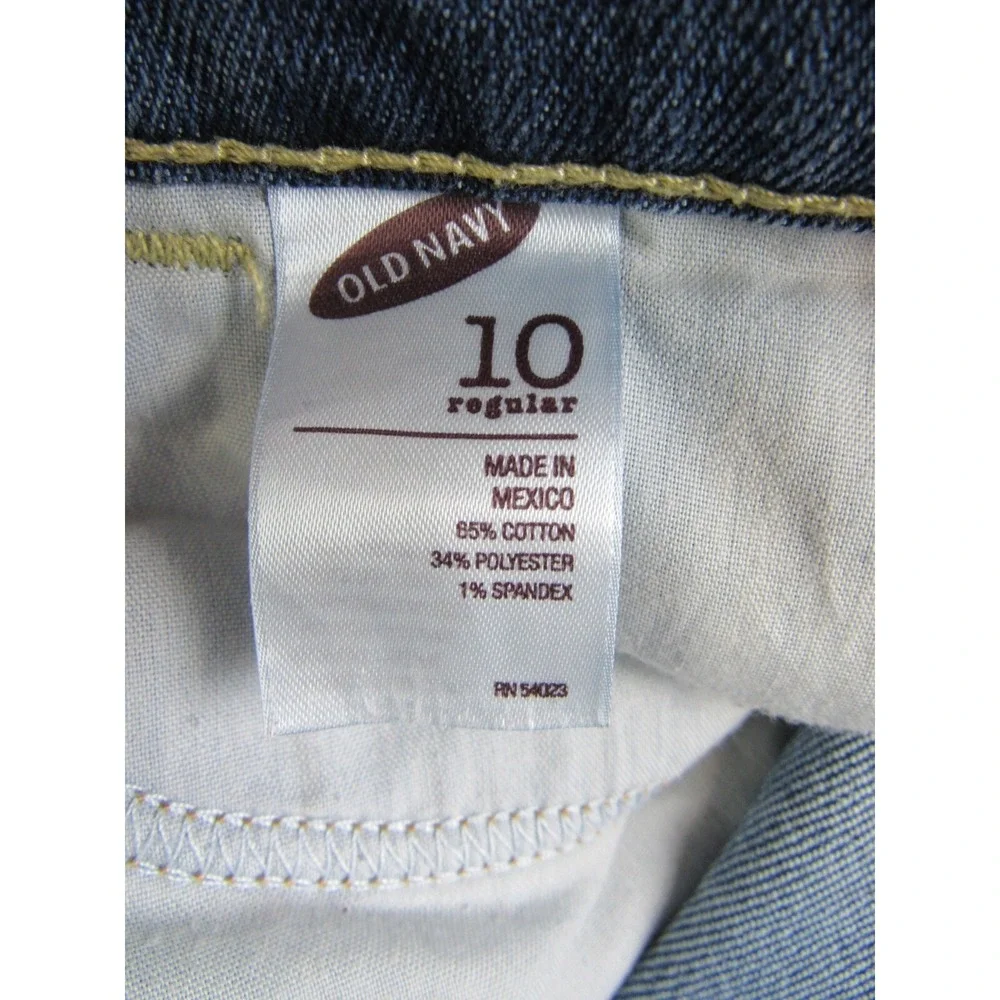 Old Navy Jeans The Flirt Boot Cut Mid Rise Women's Size 10 Inseam 33